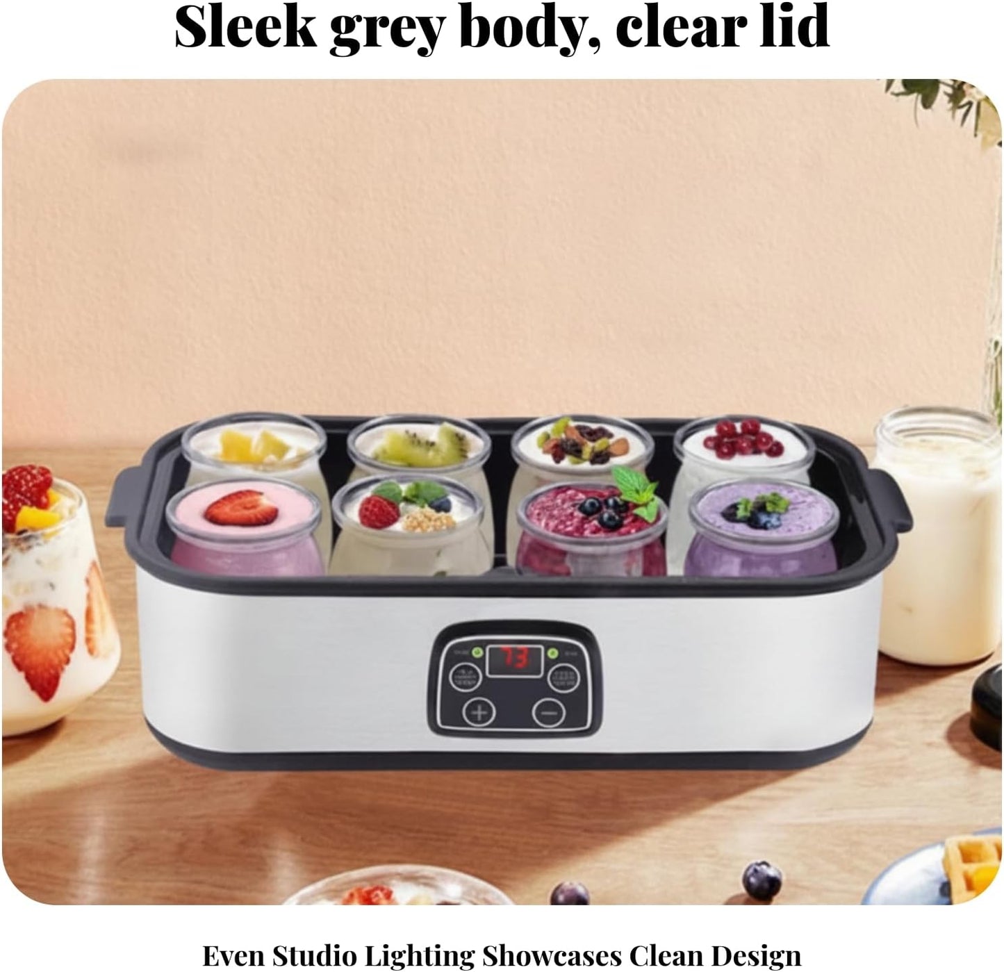 Digital Yogurt Maker for Homemade Healthy Recipes