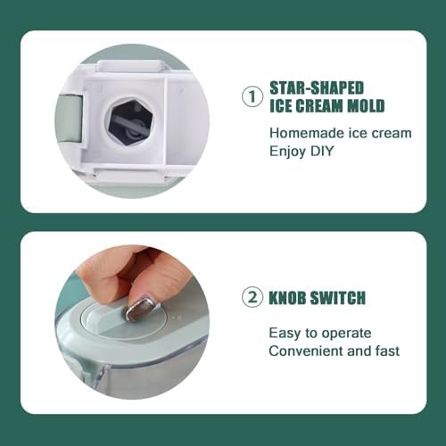 Electric Ice Cream Maker for Homemade Desserts 🍦