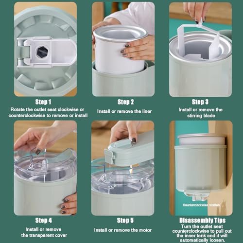 Electric Ice Cream Maker for Homemade Desserts 🍦