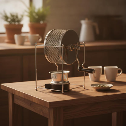 Electric Coffee Bean Roaster for Home Brewing