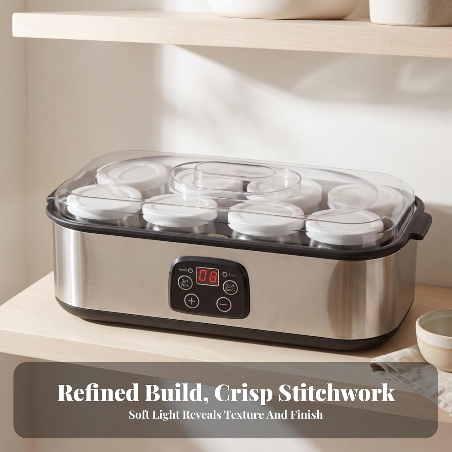 Digital Yogurt Maker for Homemade Healthy Recipes