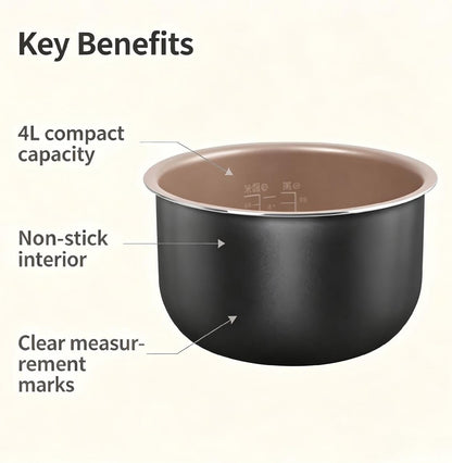 Multi Cooker Replacement Inner Pot Bowl