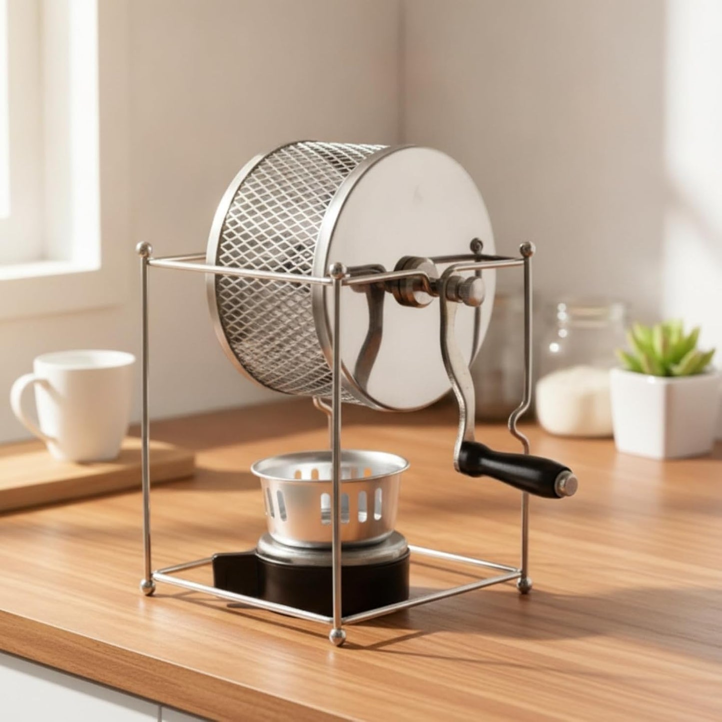 Electric Coffee Bean Roaster for Home Brewing