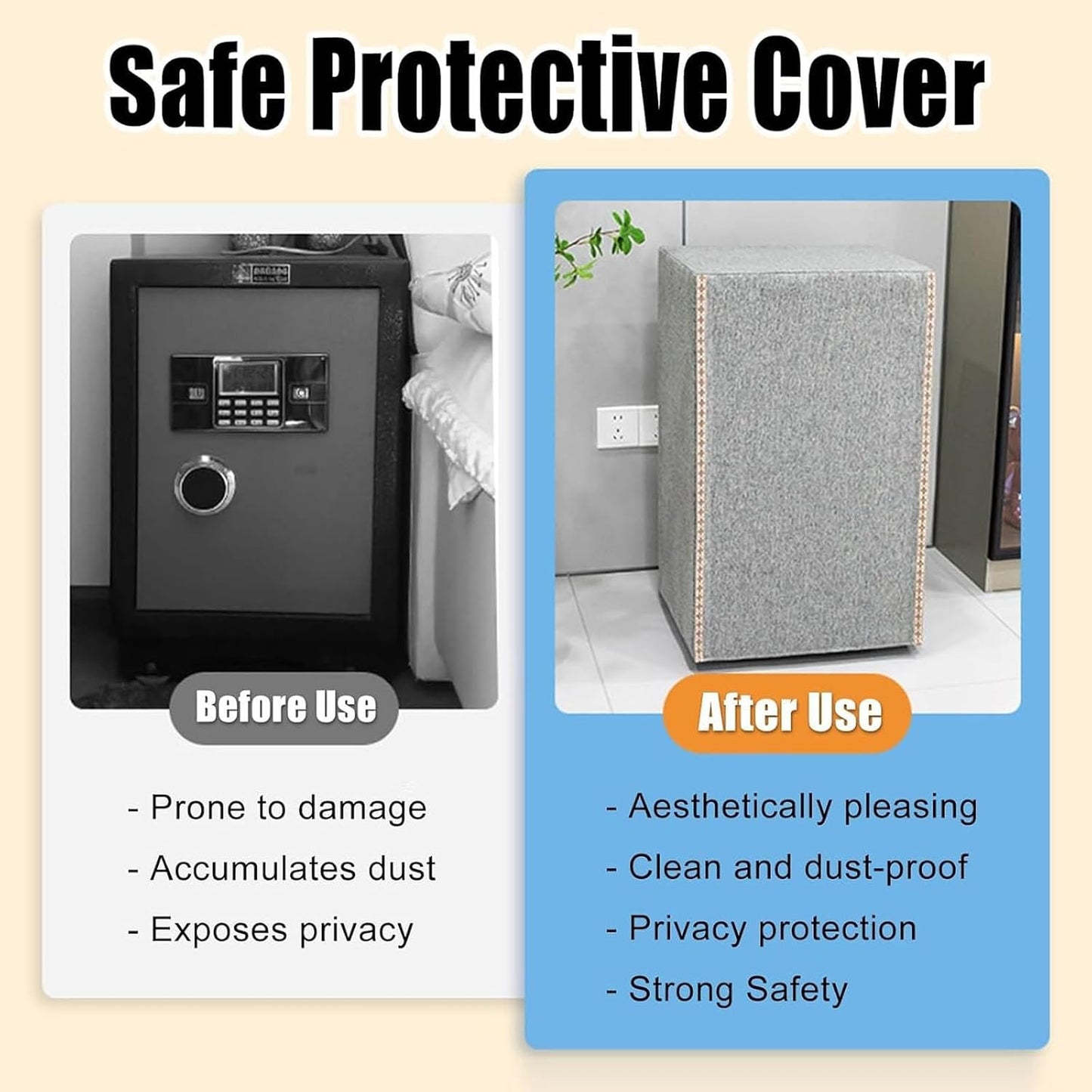Universal Appliance Protective Cover for Home Equipment