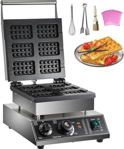 Electric Waffle Maker for Homemade Breakfast 🧇