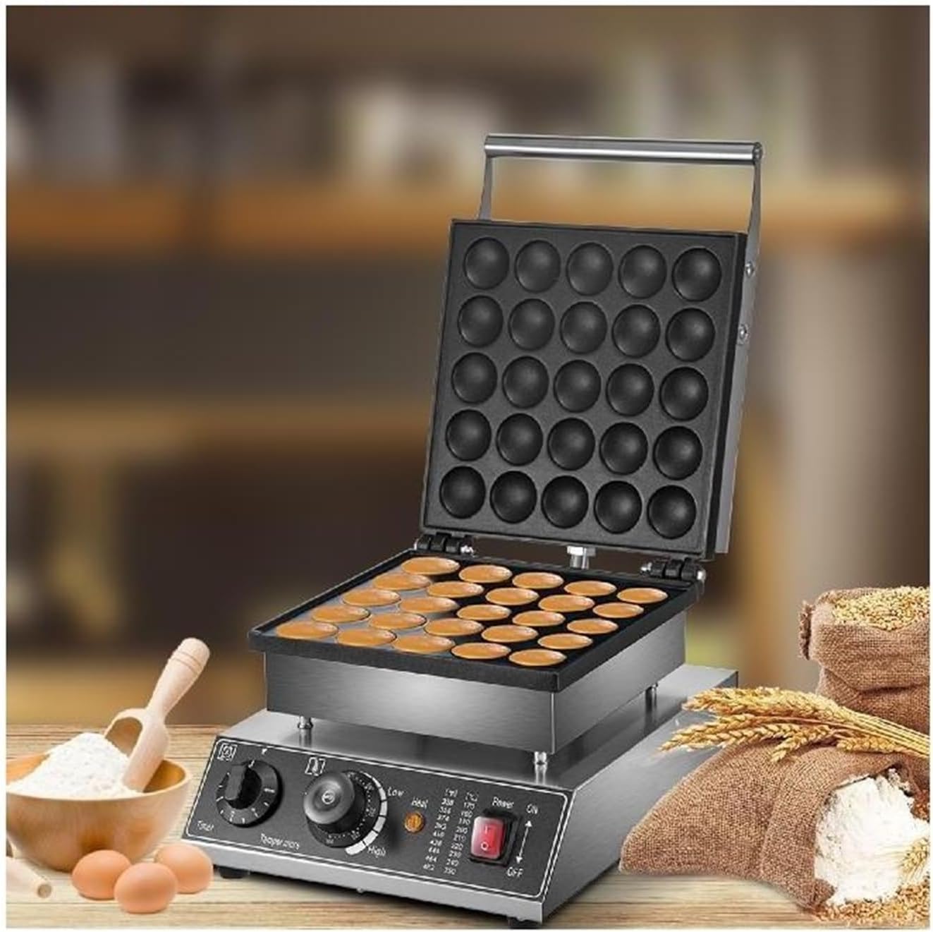 Electric Waffle Maker for Homemade Breakfast 🧇