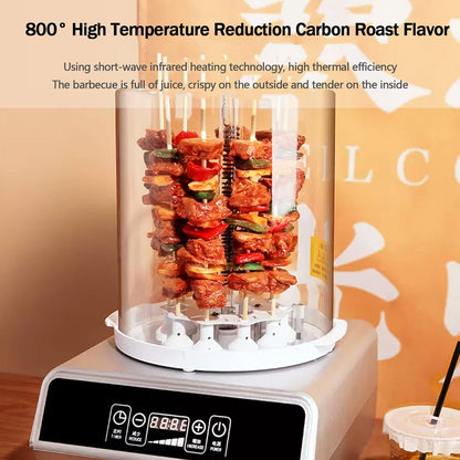 Smokeless Indoor Electric Grill for Home BBQ 🍖