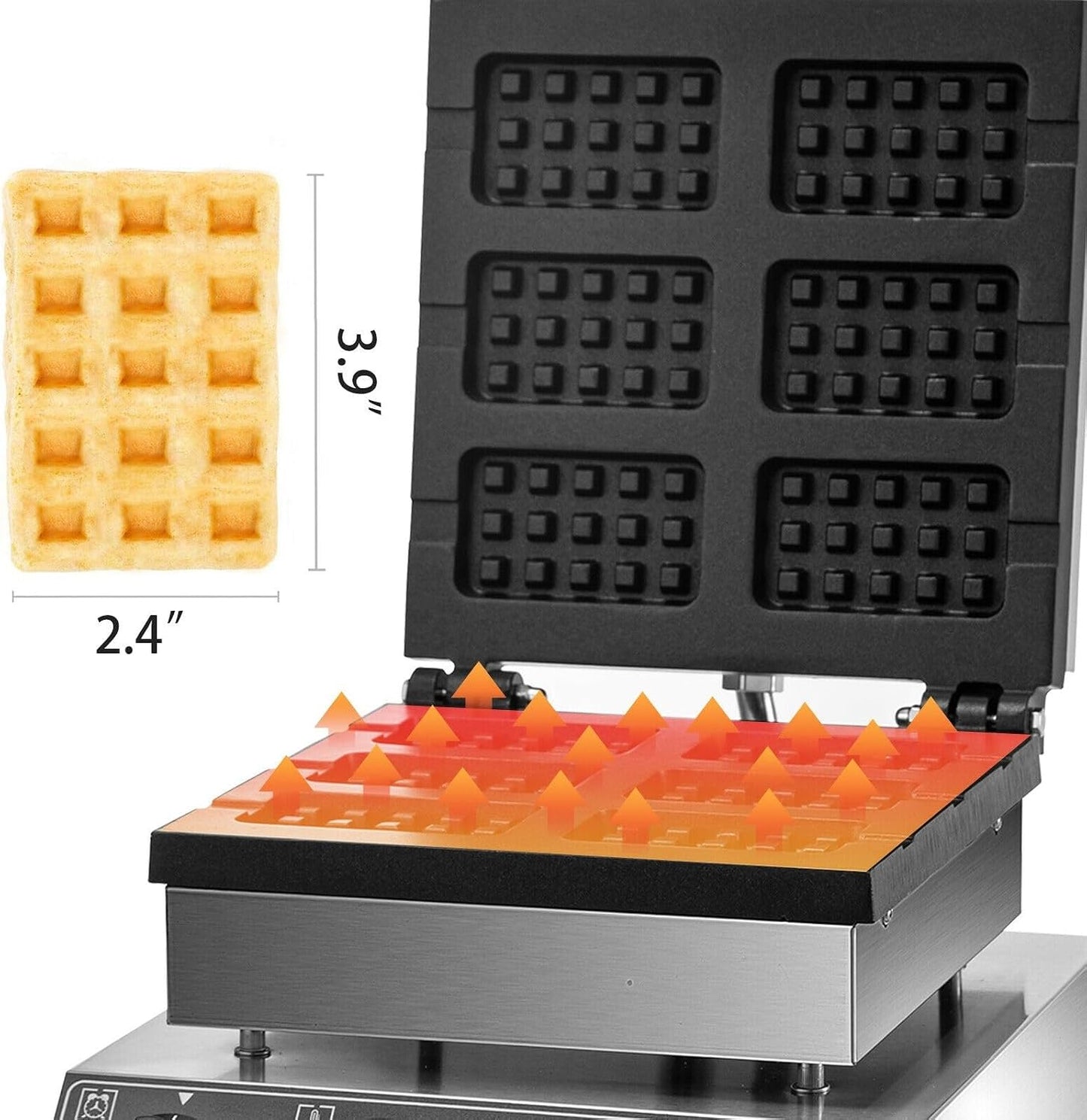 Electric Waffle Maker for Homemade Breakfast 🧇