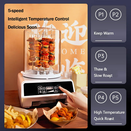 Smokeless Indoor Electric Grill for Home BBQ 🍖