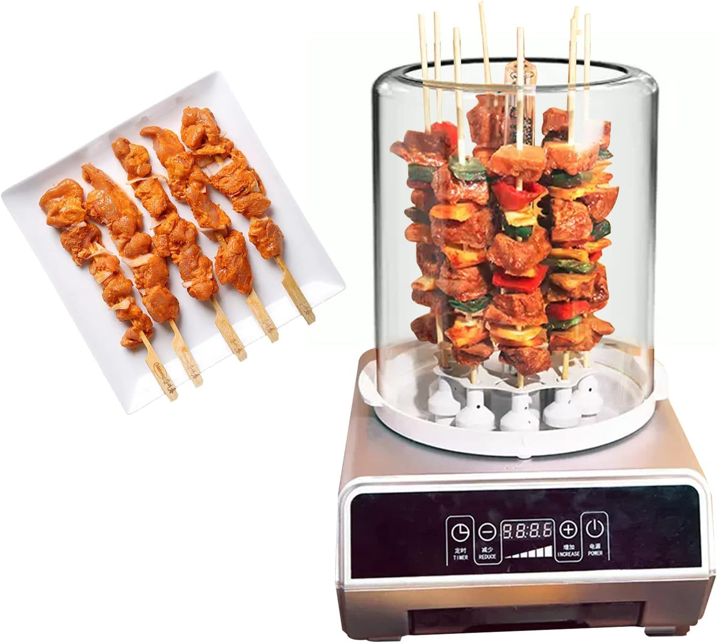 Smokeless Indoor Electric Grill for Home BBQ 🍖