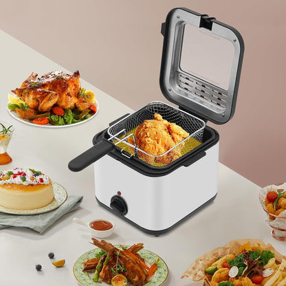 Adjustable Temperature Electric Deep Fryer